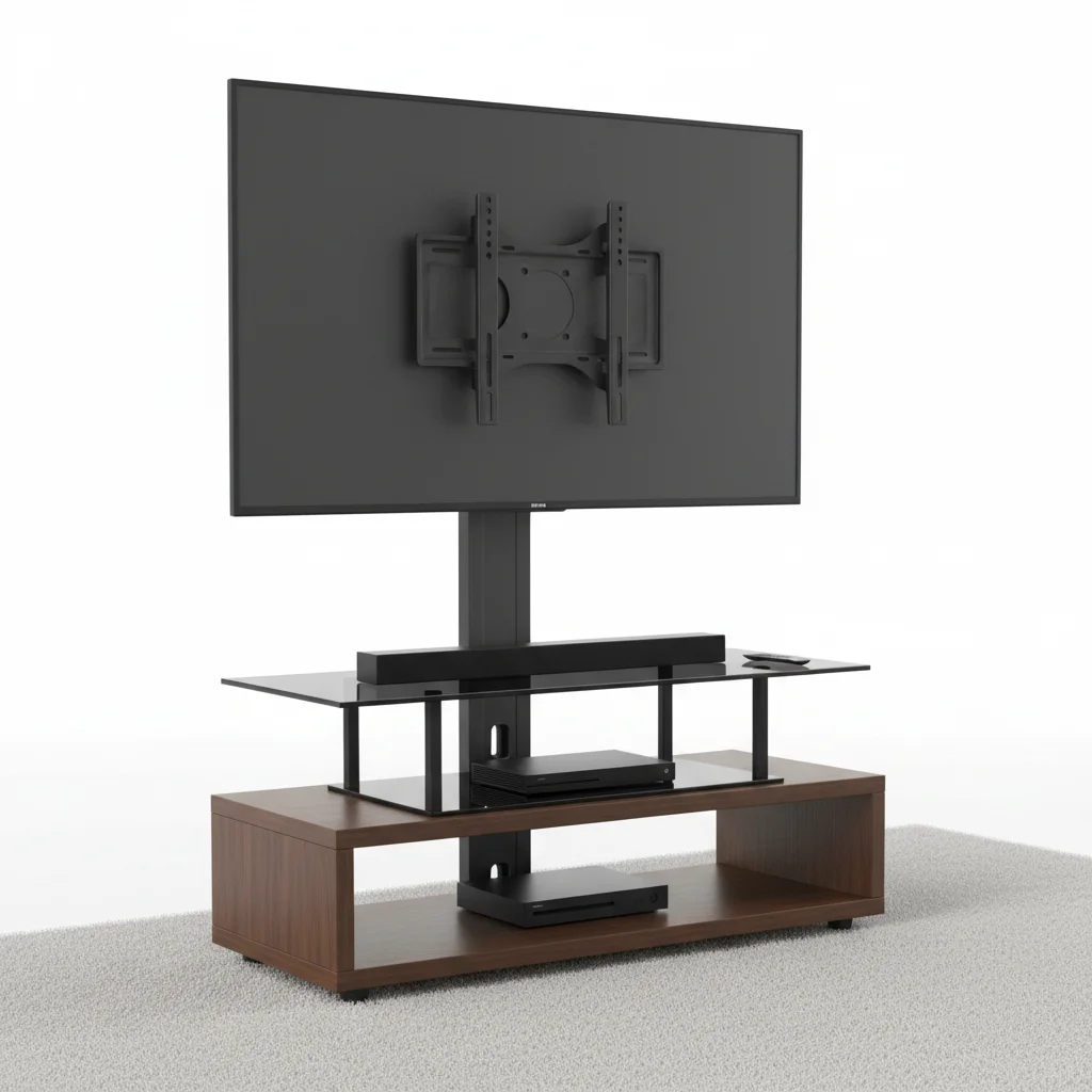 TV Stand with Mount: Is It Better Than Wall Mounting?